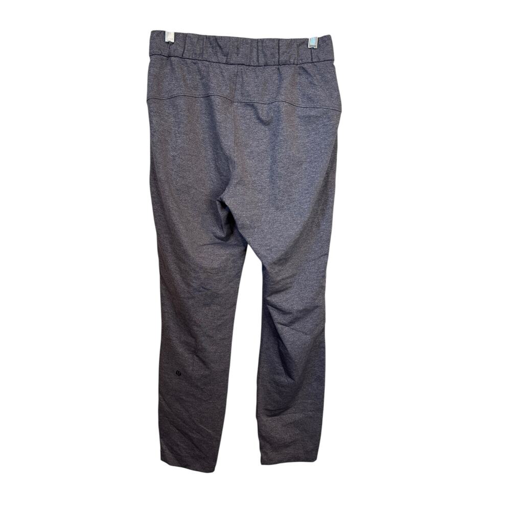 LULULEMON On The Fly Pant (28") Heathered Black Size 4 Pockets Athleisure Travel - Picture 6 of 9